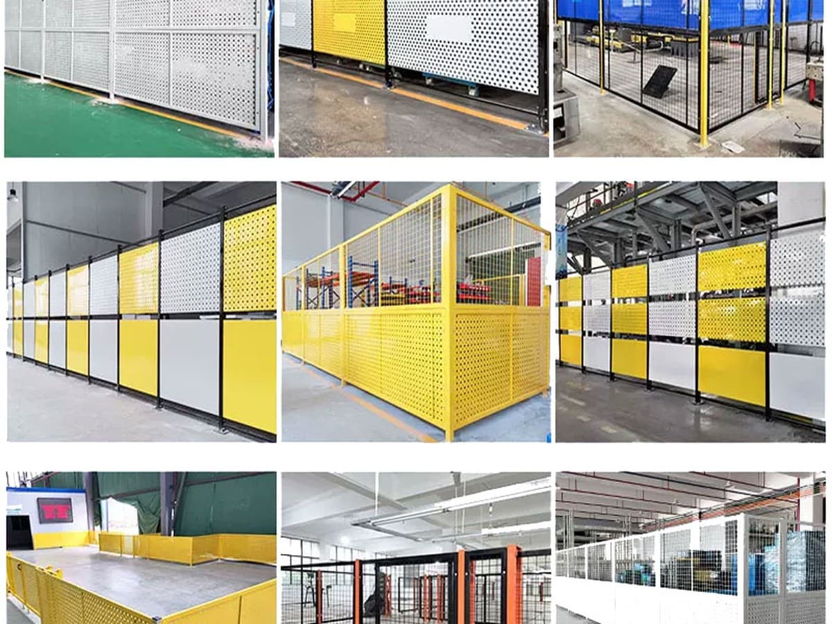 Welded panel assembly in a factory