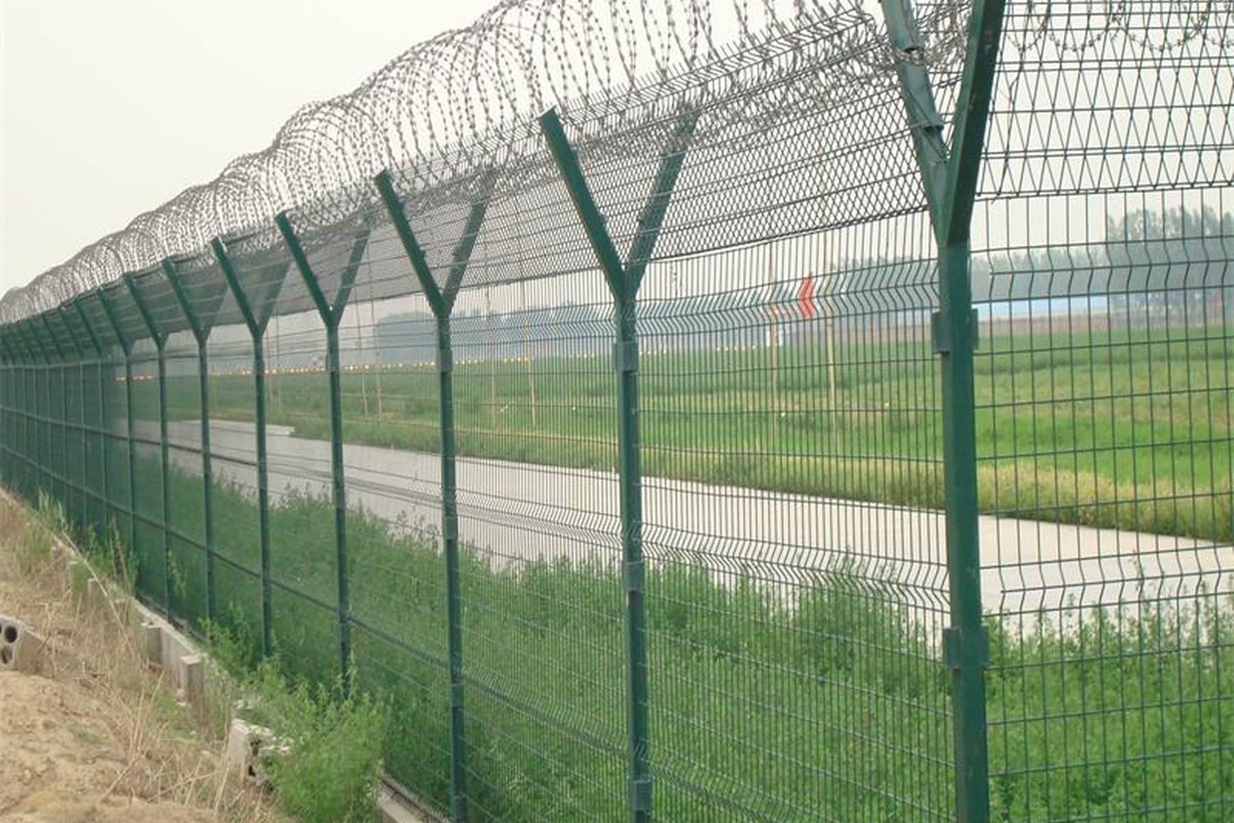 Reference photograph of Bridge Anti-Throwing Mesh Fence