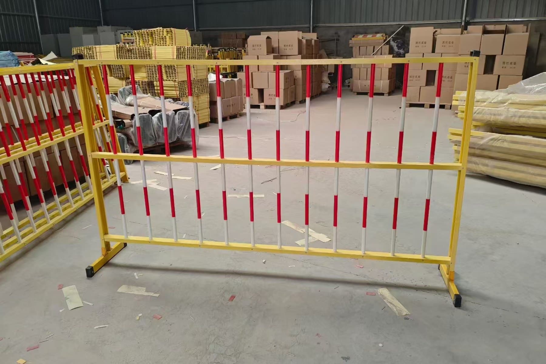 Reference photograph of Crowd Control Barrier