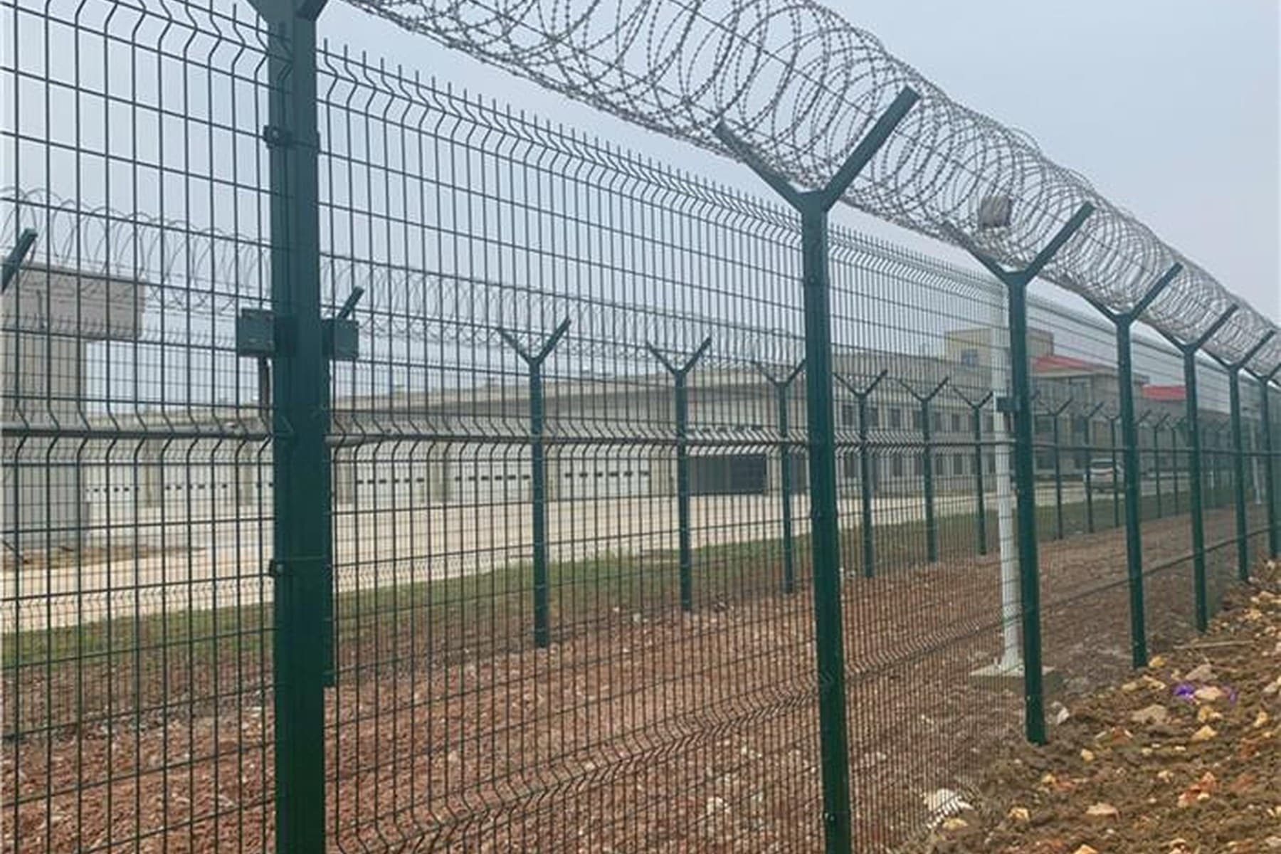 Reference photograph for Industrial perimeter fence upgrade