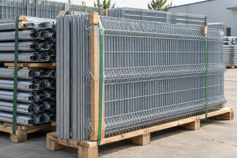 BOHANG reference image for 3D Curved Welded Wire Mesh Fence