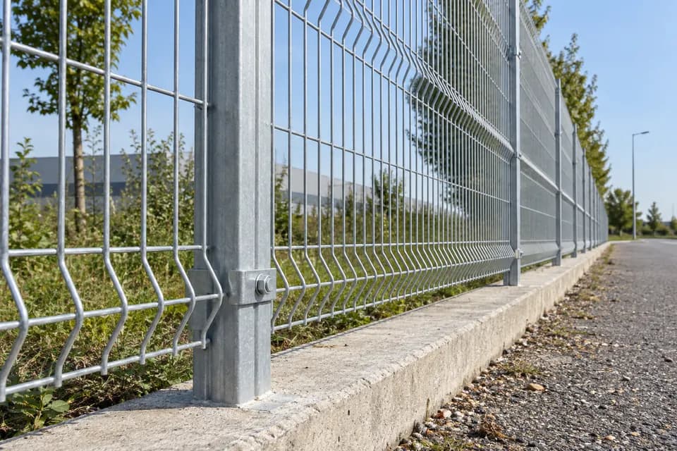 BOHANG reference image for 3D Curved Welded Wire Mesh Fence