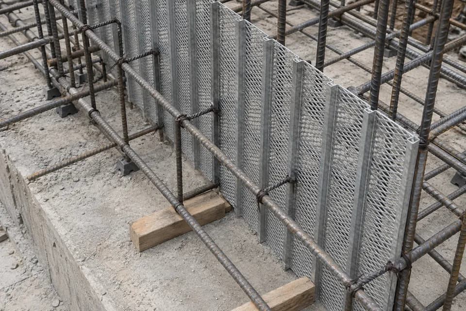 BOHANG reference image for Concrete Construction Stop-End Mesh