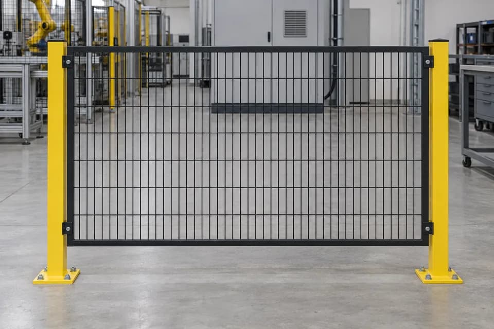 BOHANG reference image for Robotic Cell Safety Fence