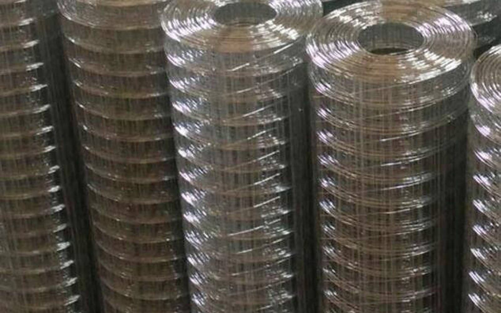Welded mesh stock ready for supply