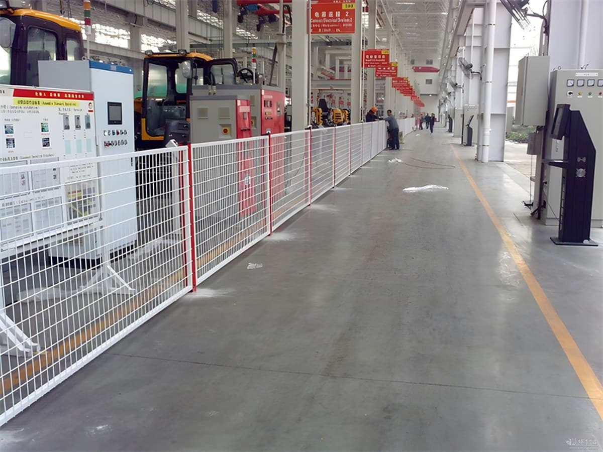Industrial machine guarding panels