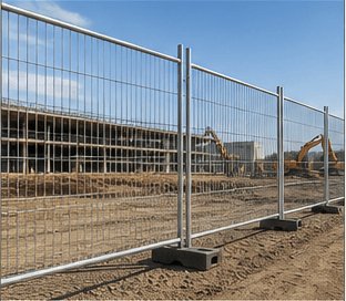 Temporary fence system