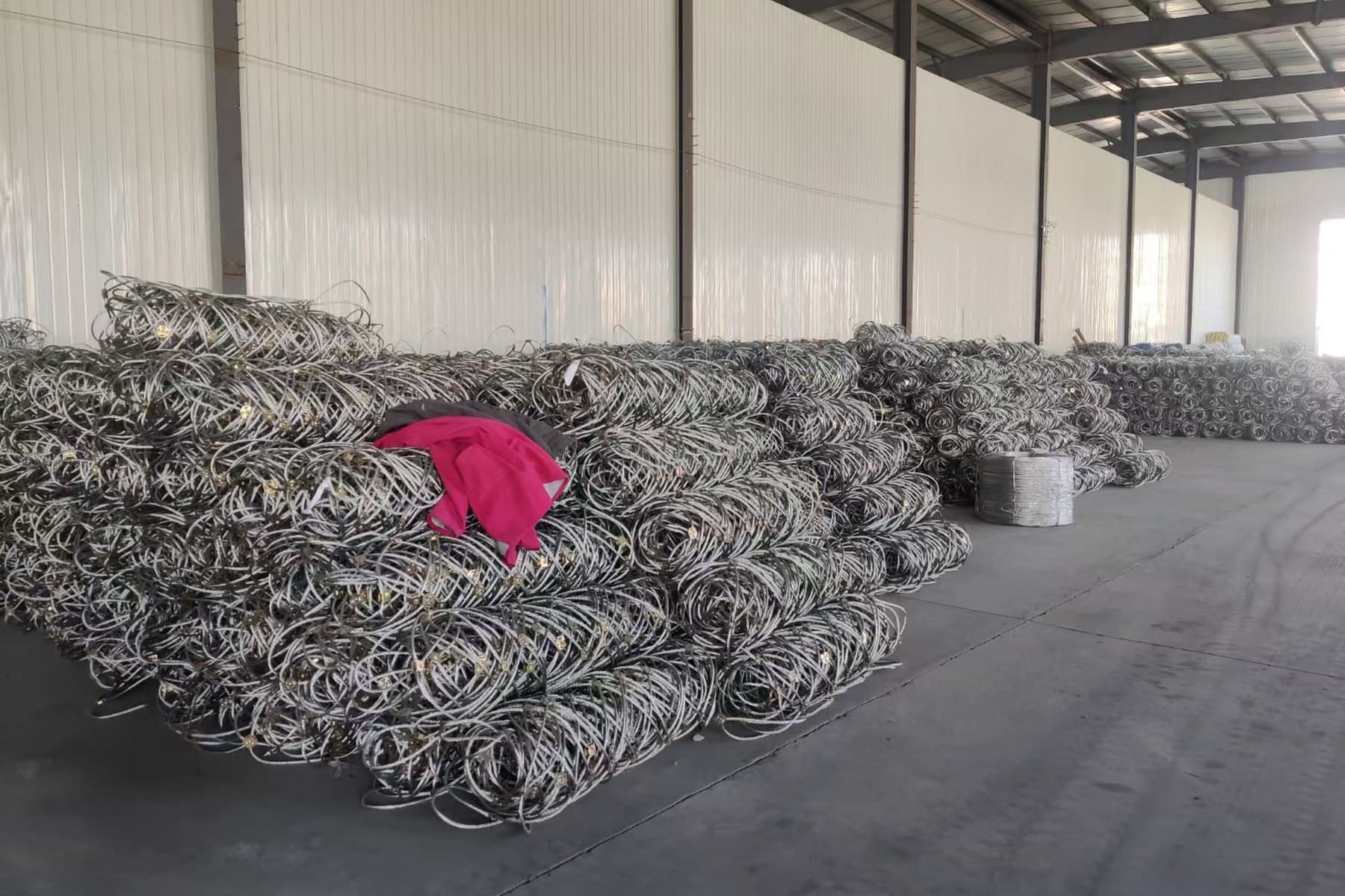Reference photograph of Woven Gabion Mesh