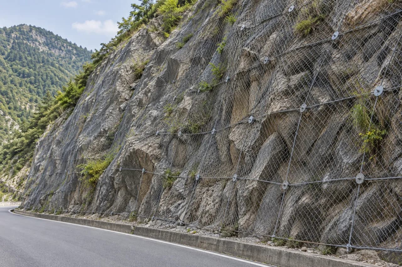 BOHANG reference image for Active Slope Protection Mesh System