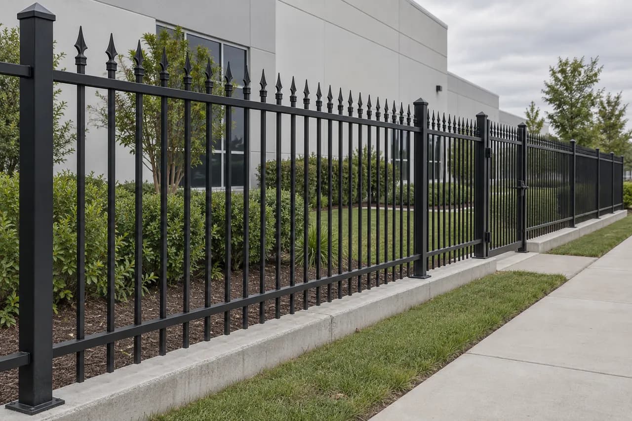 BOHANG reference image for Cast Iron Fence