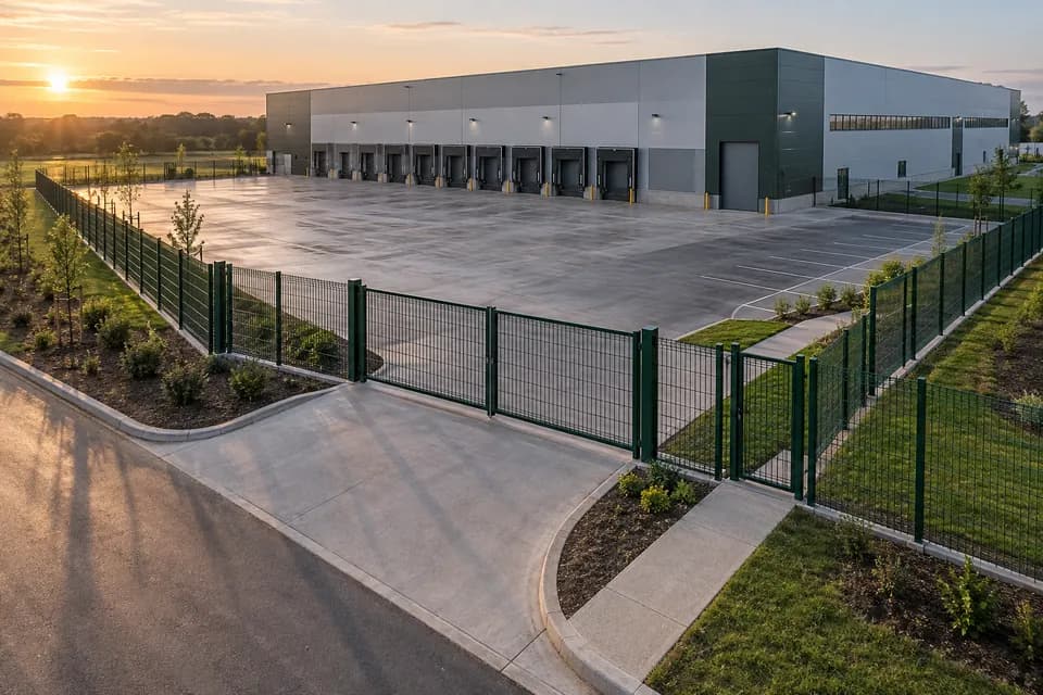 BOHANG reference image for Logistics facility perimeter fence package