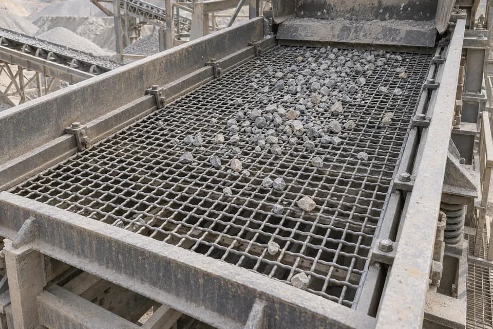 BOHANG reference image for Quarry screening and wear review